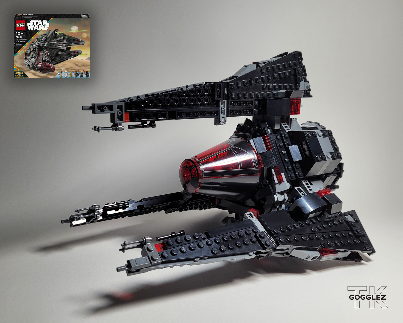 Inquisitor TIE Phantom (75389 Alternate Build)