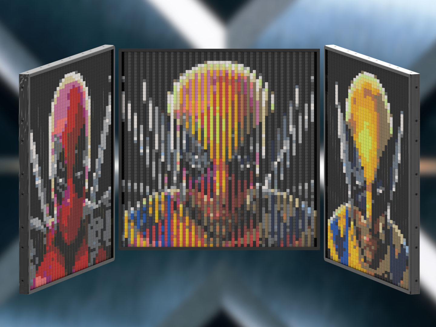 Deadpool &amp; Wolverine Cheese Slope Pixel Art