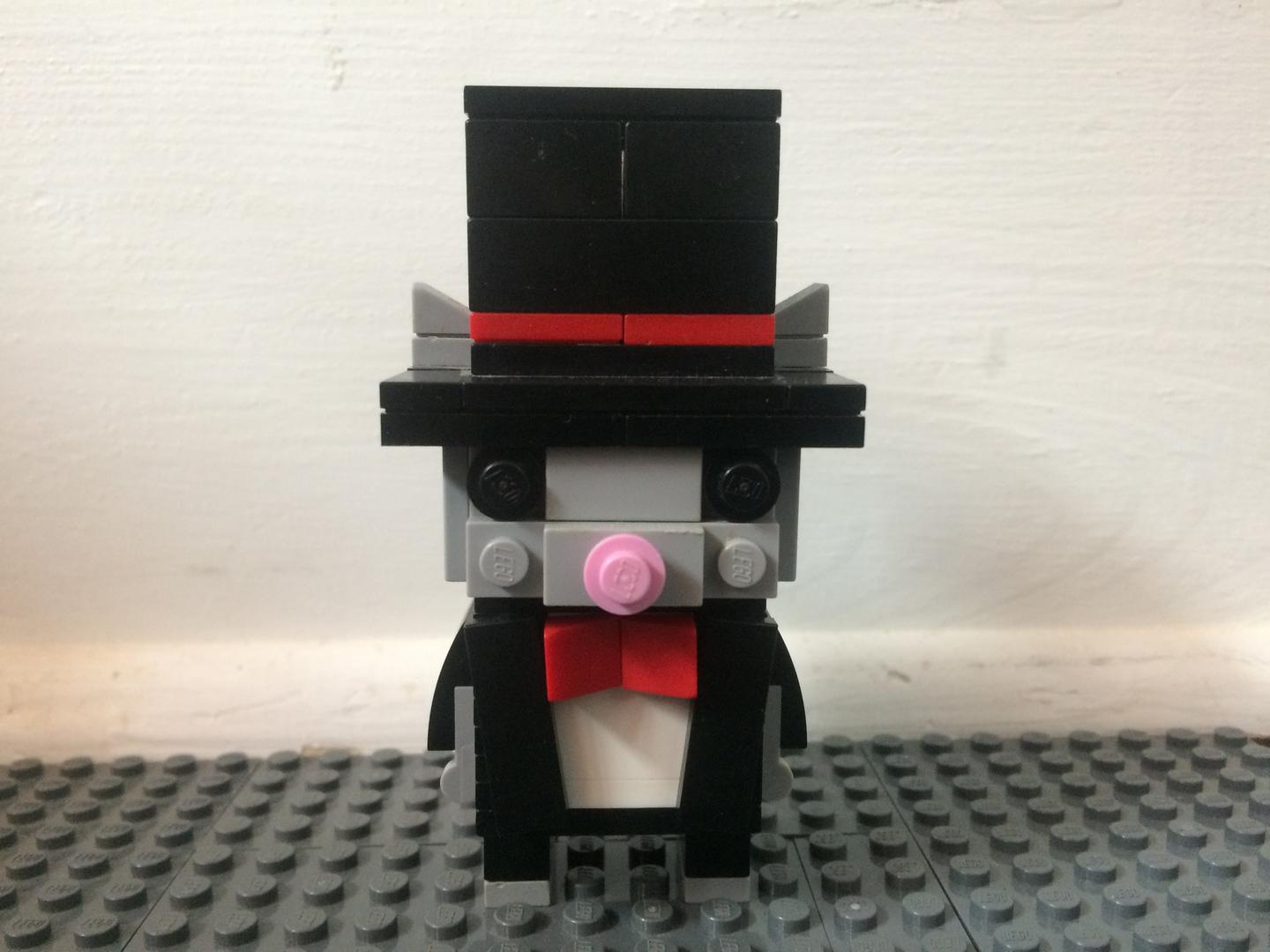 cat in suit brickhead