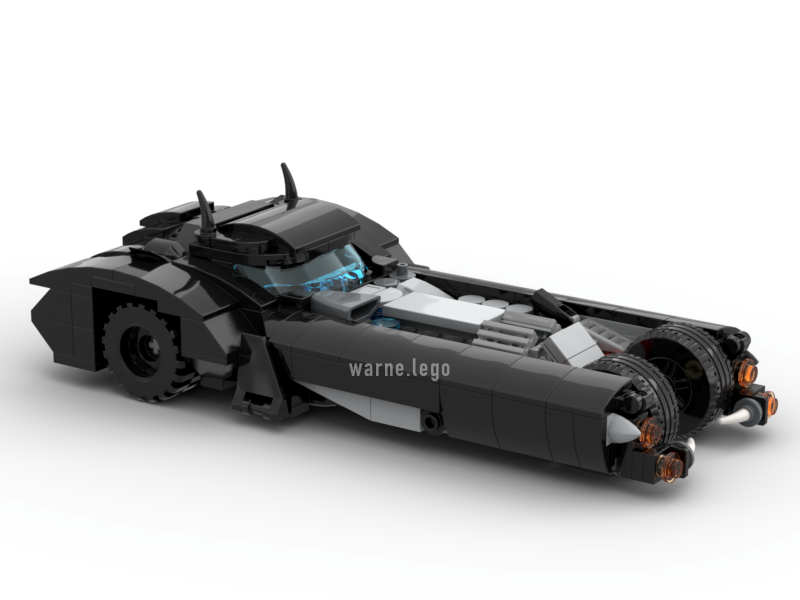 Batmobile Black &amp; White 2013