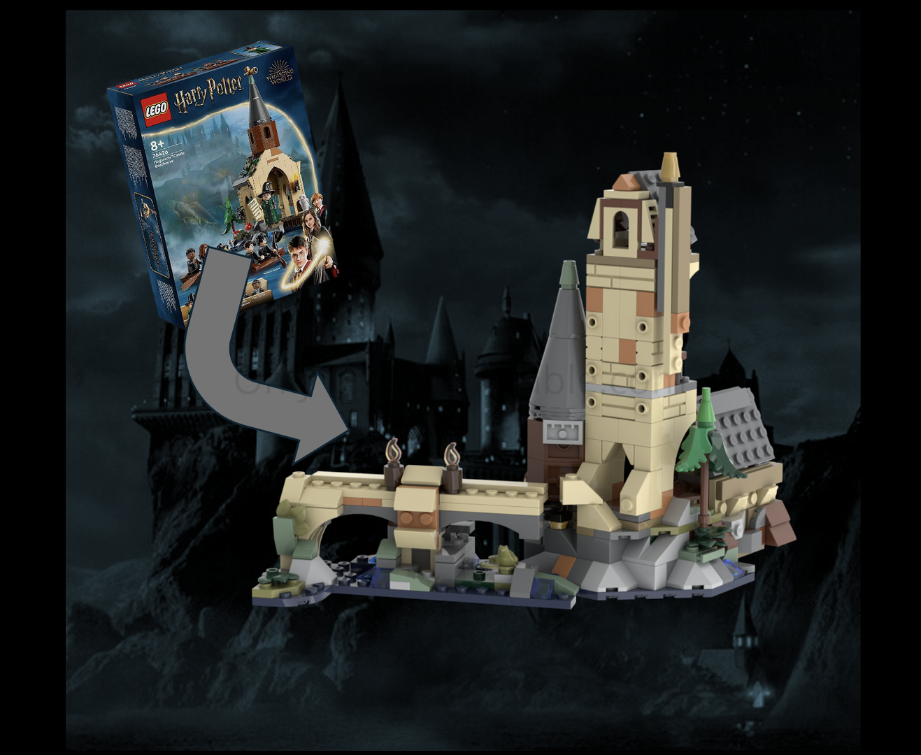 The Astronomy Tower (76426 alternate) alternate build