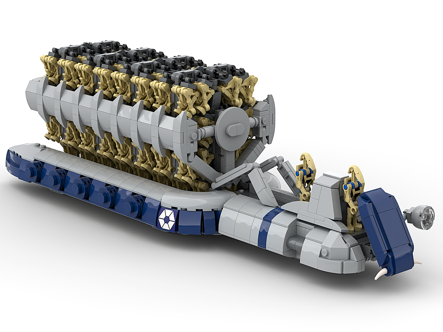 Clone Wars Platoon Attack Craft With Droid Rack (CIS)