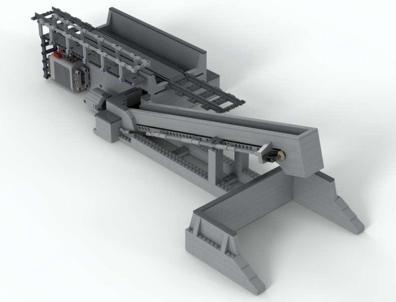 Unloading Platform for Bulk Materials