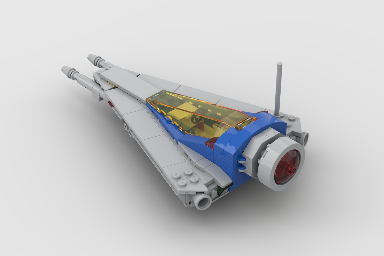 LL054 - One Seater Classic Space Ship