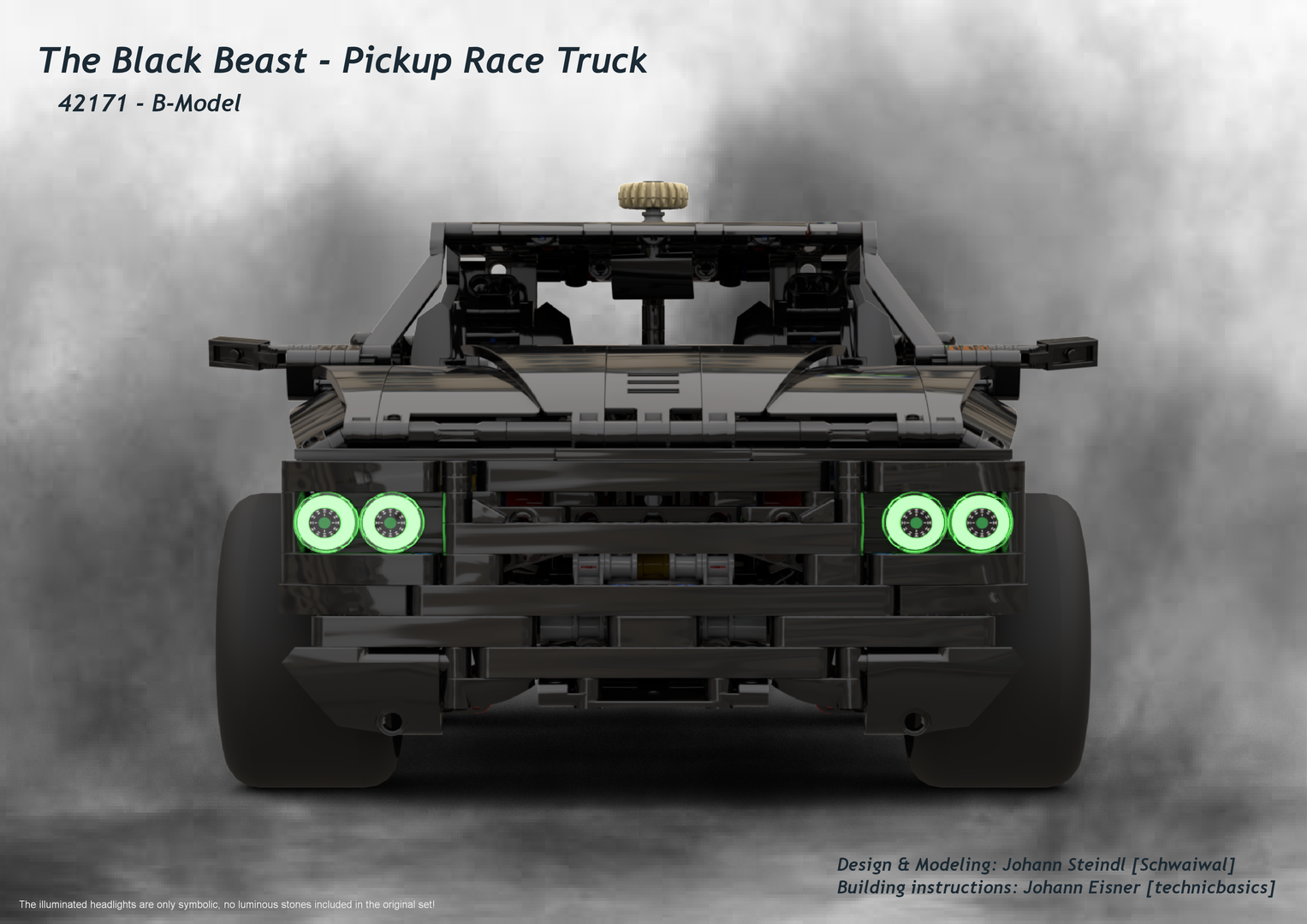 The Black Beast - 42171 B-Model alternate build