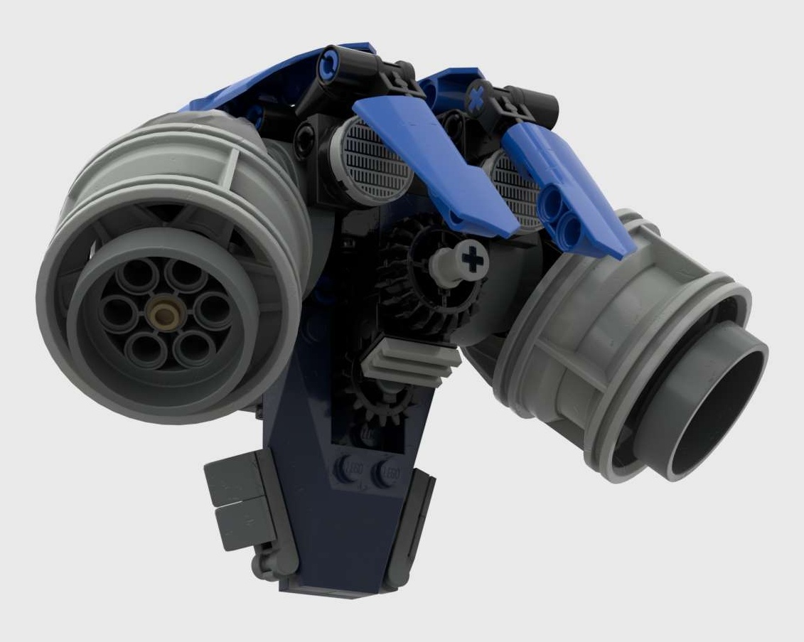 LEGO Space Marine Jump Pack unit ( Jump Pack only )