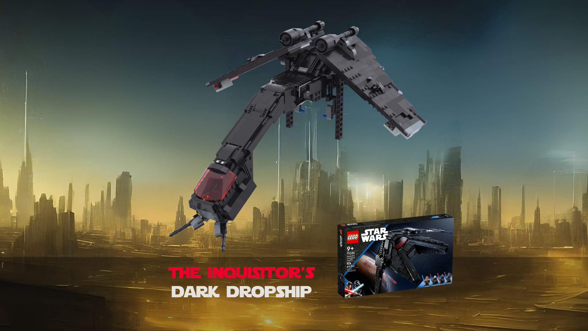 Dark Dropship - 75336 alternative alternate build