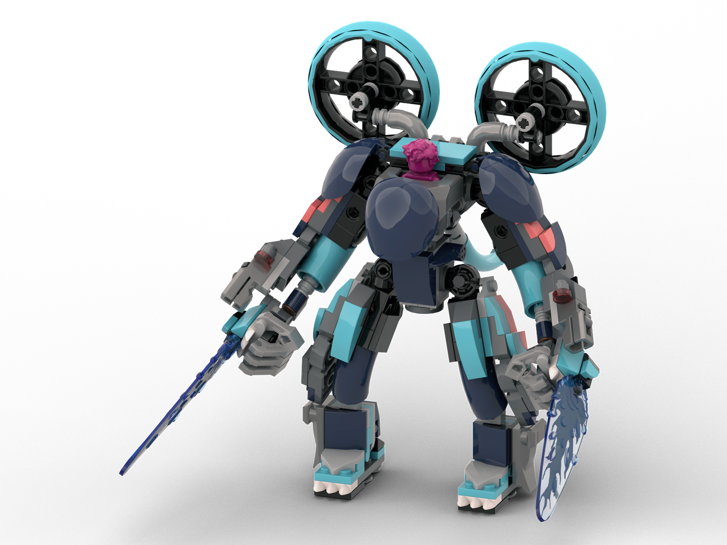 Zoey's Warcat Mech - (71479-1 &amp; 76277-1)