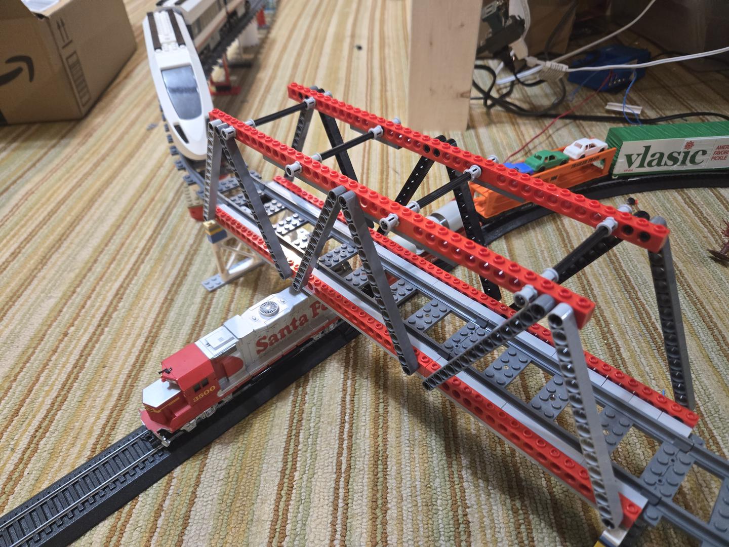 train bridge (trestle)