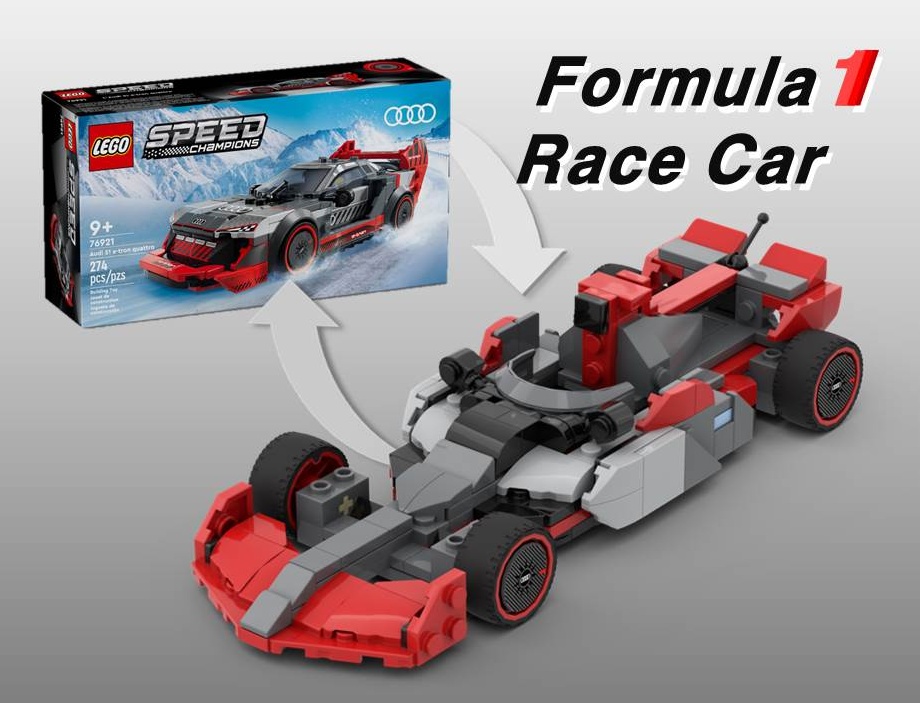 Audi F1 Race Car (76921 Alternative Builds)