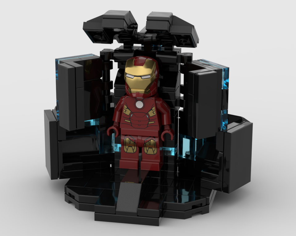 Iron Man Hall of Armour/Suit Up Module (Avengers Earth’s Mightiest Heroes)