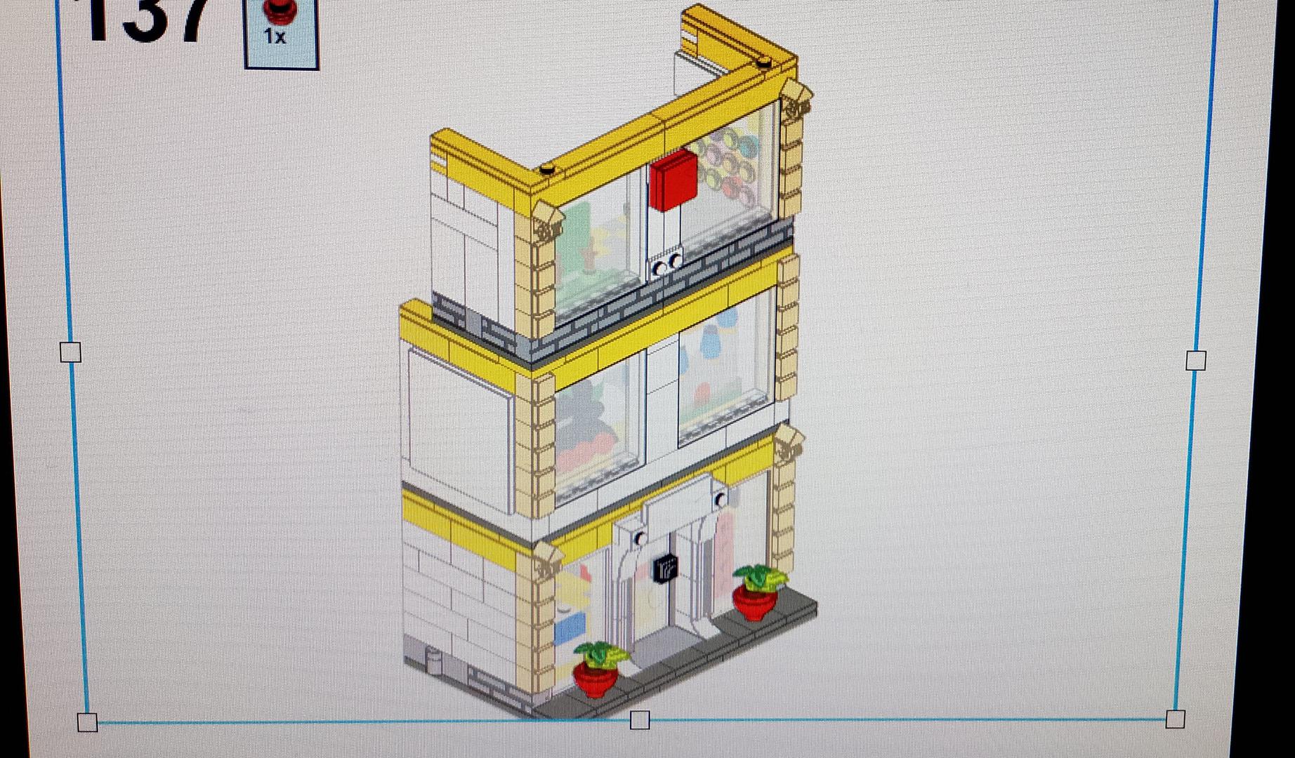 Triple Layered Lego Brand Store