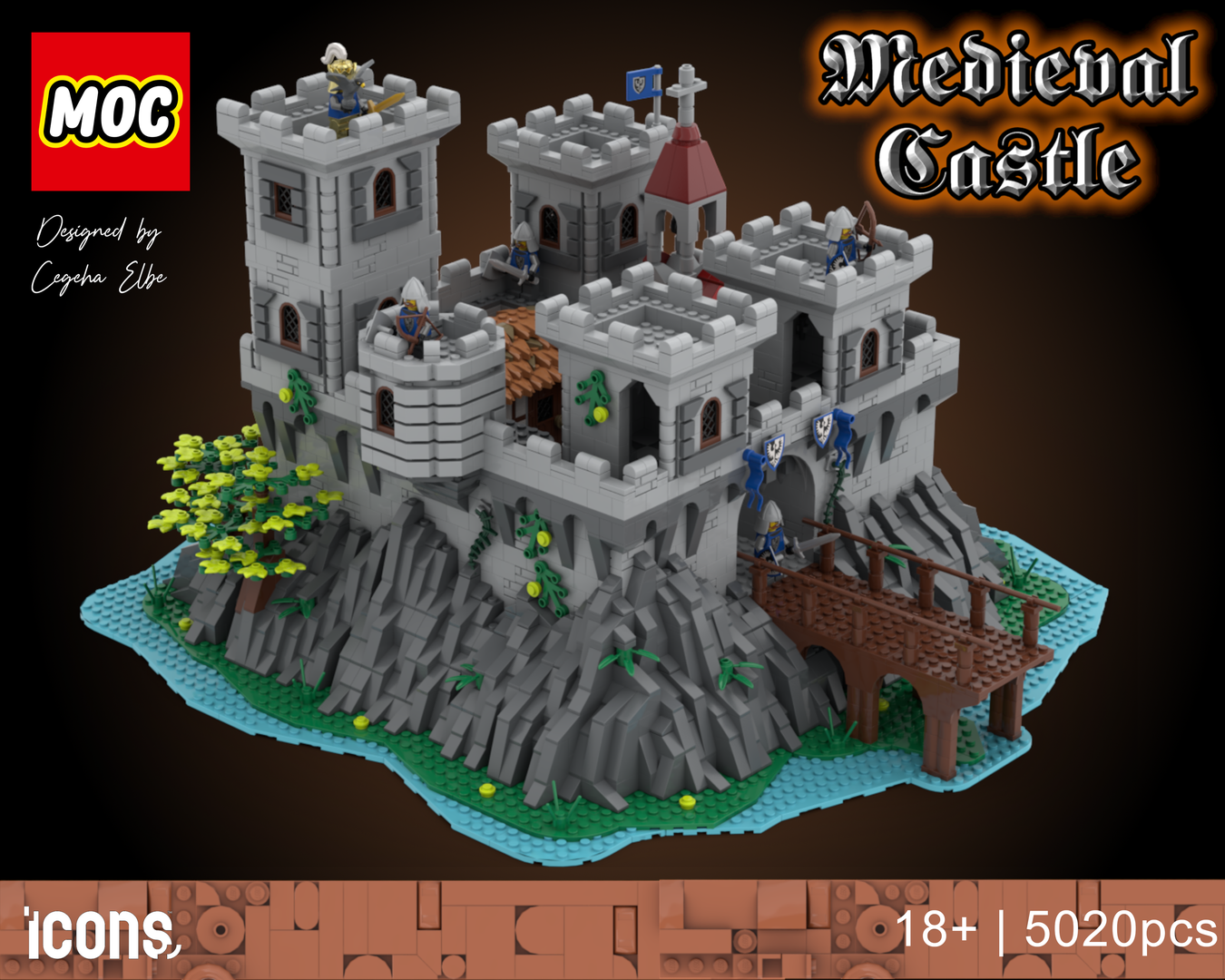 Medieval eagle castle