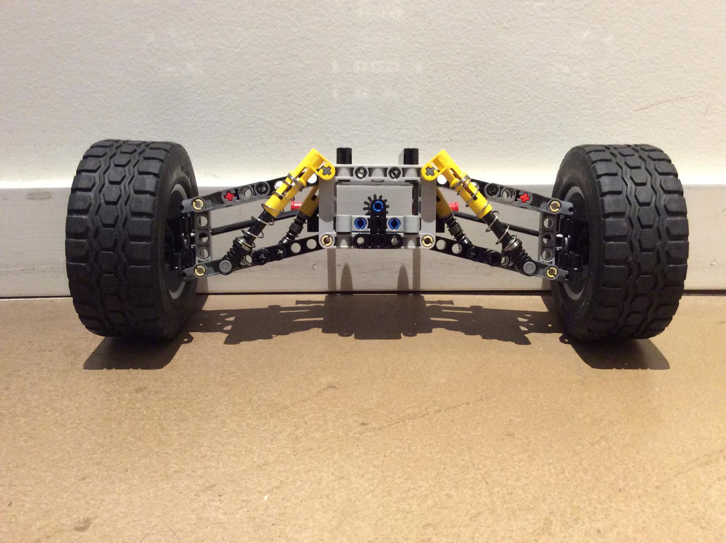 Front wheel with independent suspension