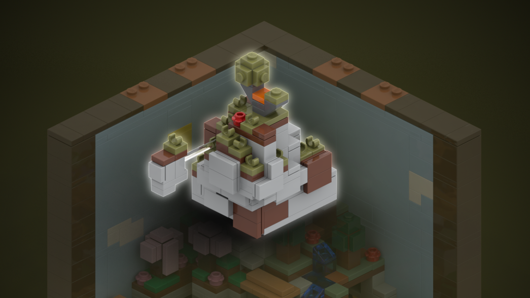 Windswept Savannah Expansion Biome for the "21265-1 The Crafting Table" set