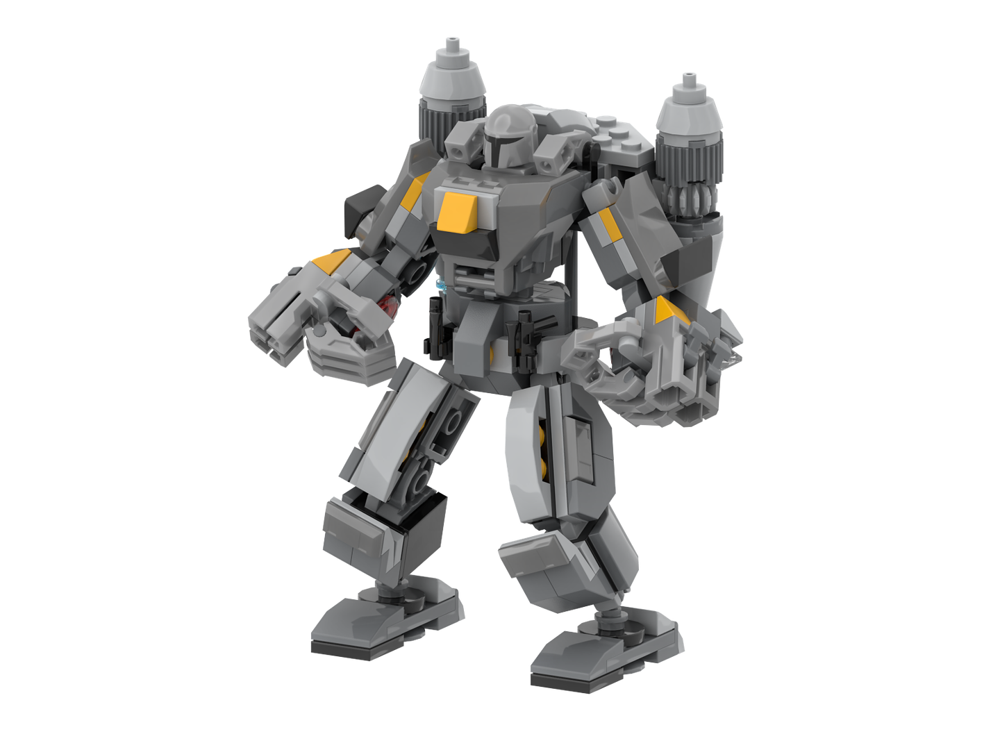 Din Djarin's Mech Armor - (75363-1 &amp; 76277-1)