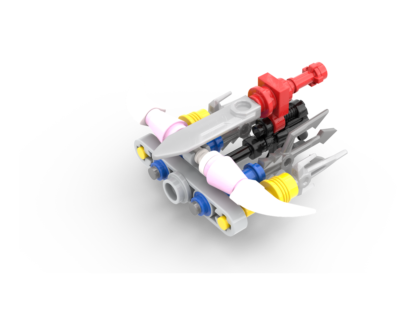 Mighty Morphin Power Rangers Power Blaster (MMPR, 恐竜戦隊 ジュウレンジャー, ZyuRanger)