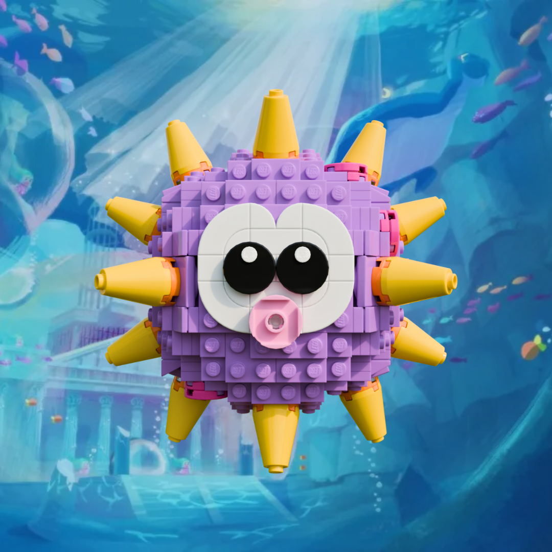 Urchin (MOC-195562) - LEGO MOC | MOC Tracker