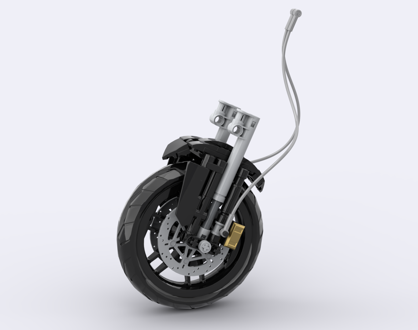 1:8 Motorcycle Front Mudguard