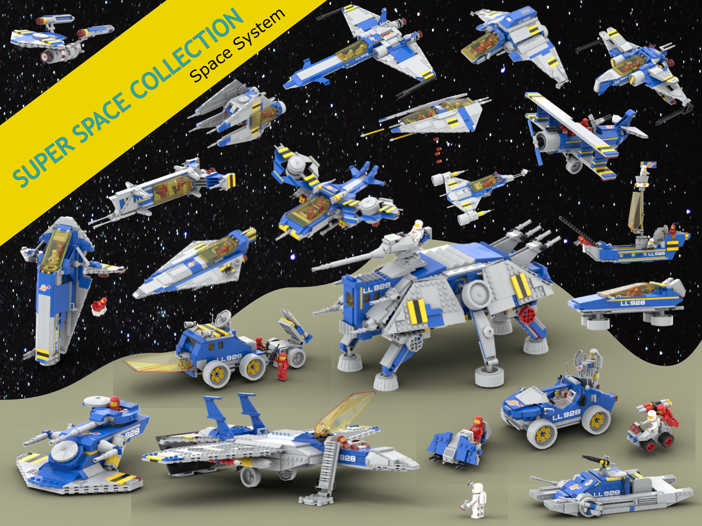 Galaxy Explorer 10497 Alt Super Space Collection