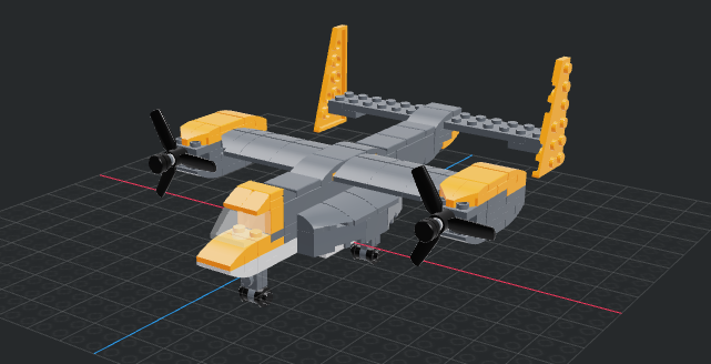 42113 Bell Boeing V-22 osprey  (microscale)