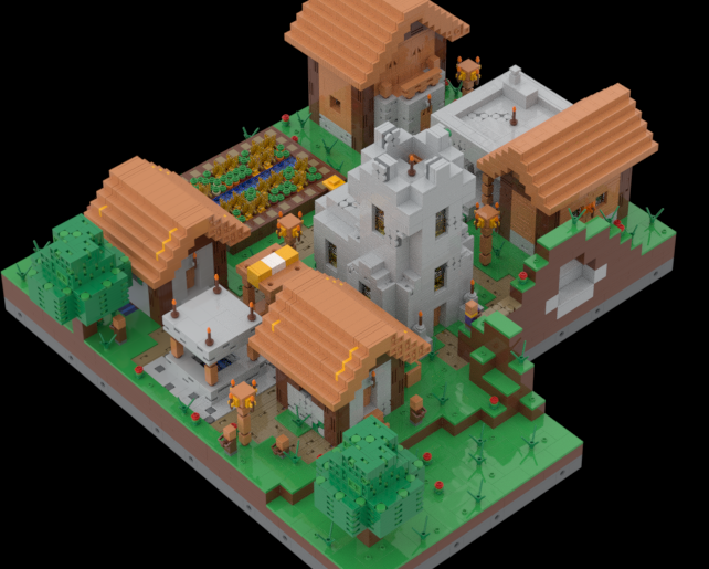 UCS Minifigure-scale Village