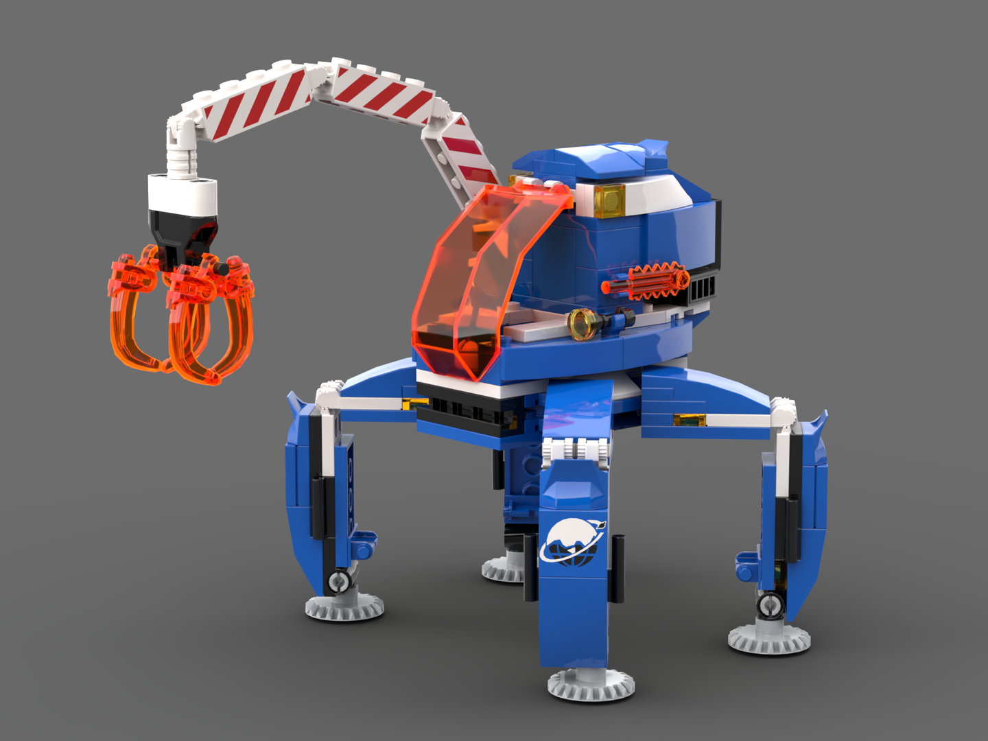 Arctic Ice Crawler in Ice Planet Colour Scheme