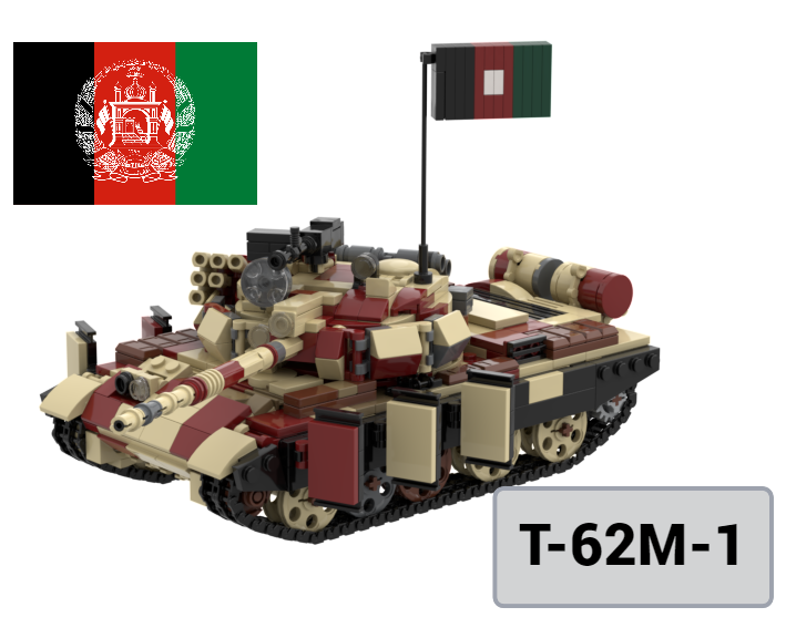 T-62M-1 Soviet/Afghanistan Main Battle Tank 1/35 Scale