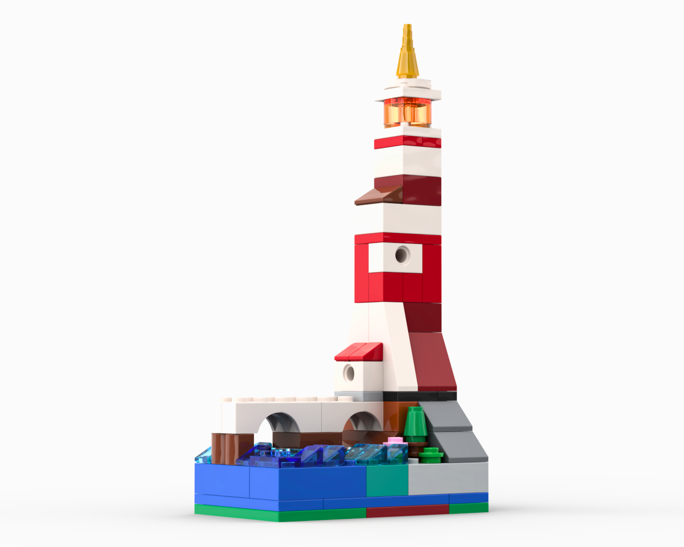 11013 Lighthouse (MOC-196493) - LEGO MOC | MOC Tracker