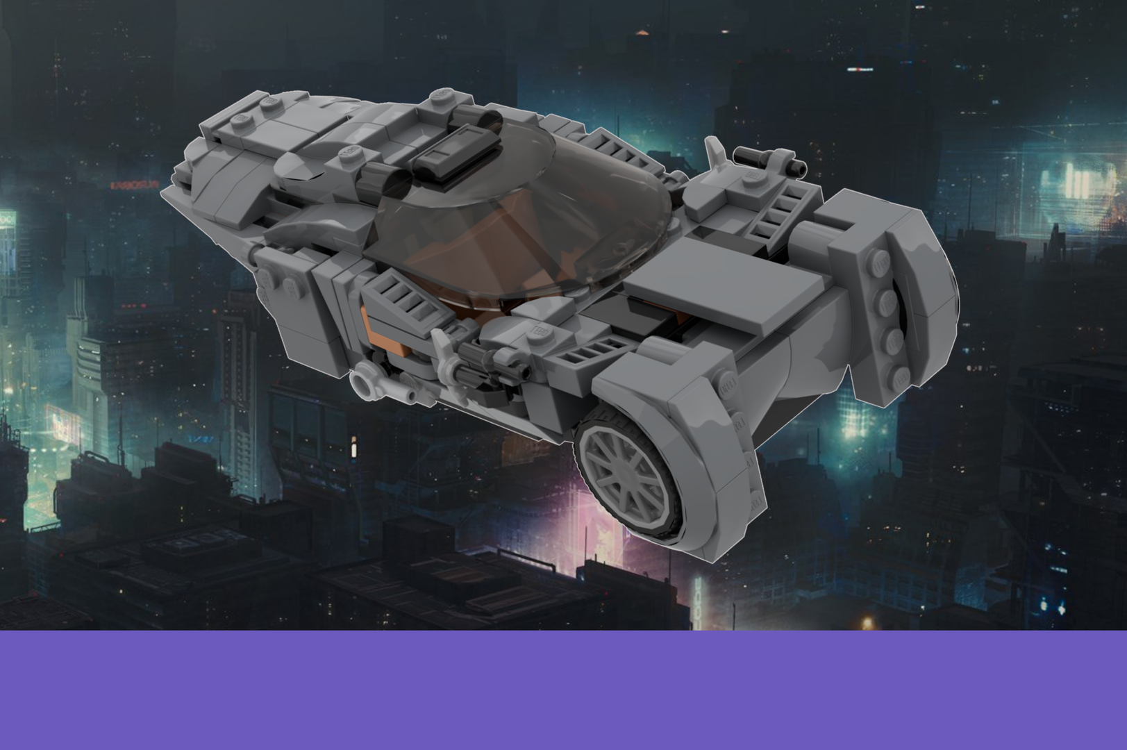 76915 Blade Runner 2049 Spinner Alternate Build