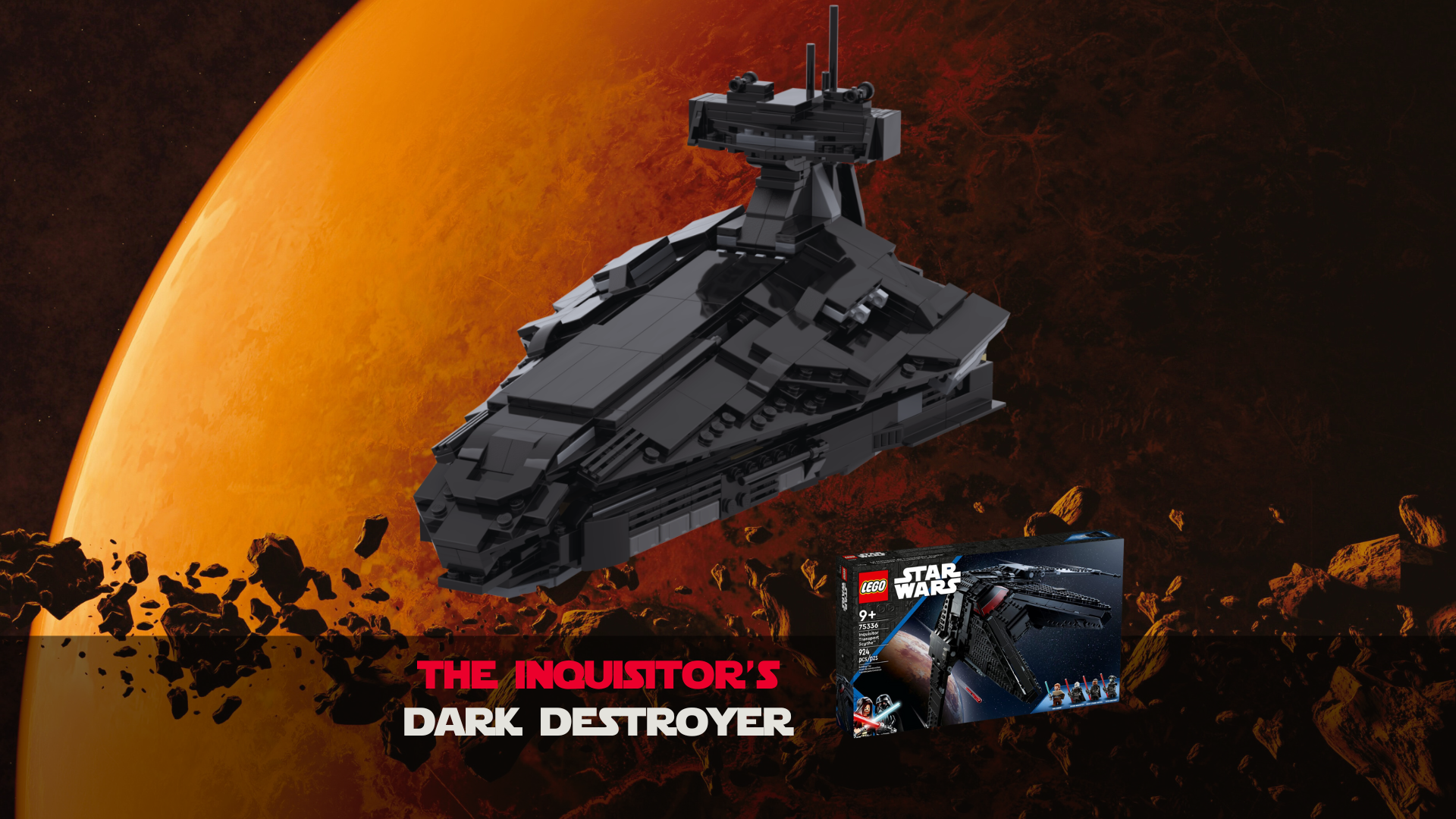 Inquisitor's Dark Destroyer - 75336 alternative alternate build