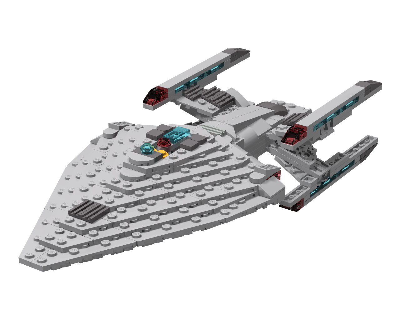 USS Prometheus Prometheus-Class Battleship (3-In-One) (MOC-196705 ...