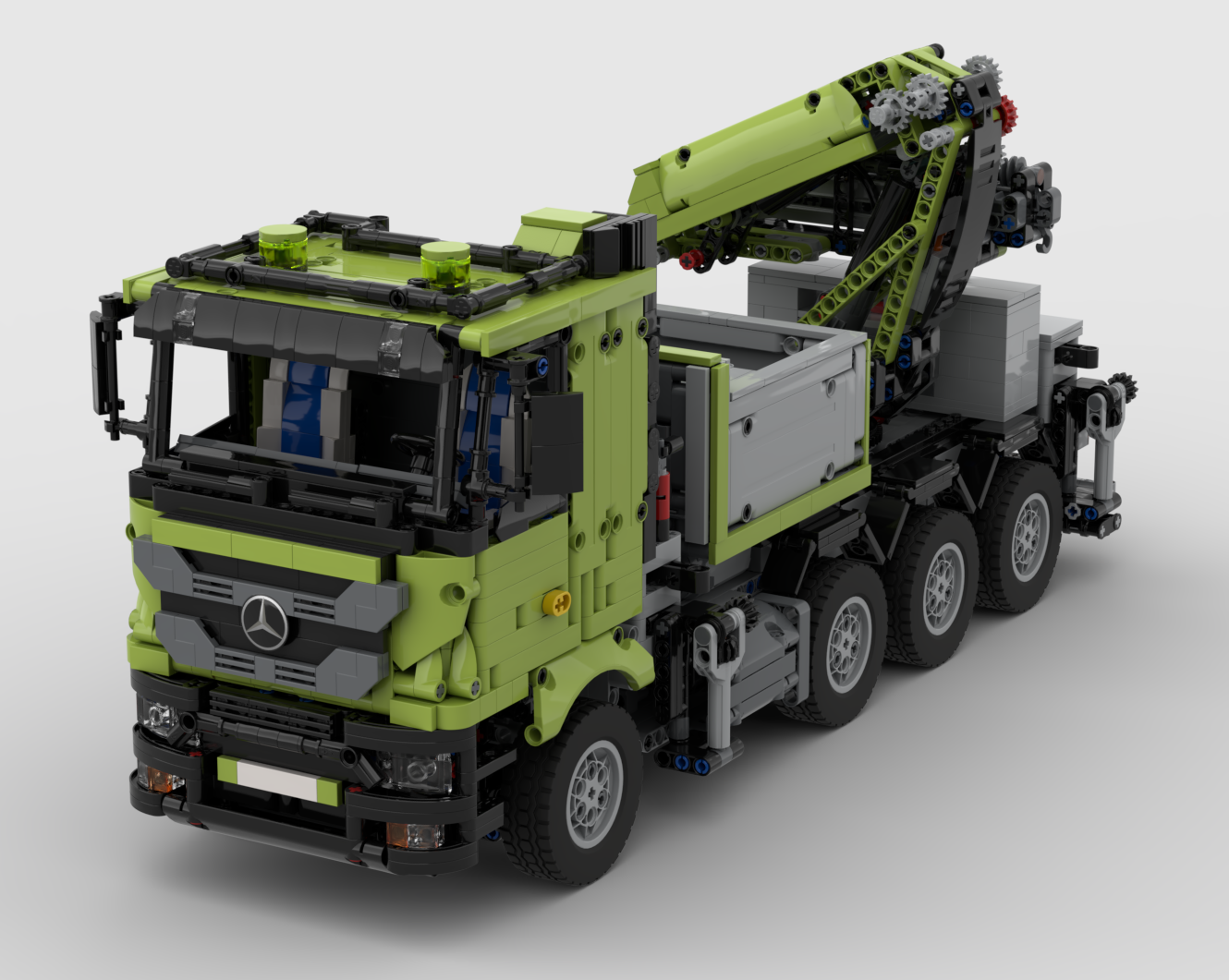 Mercedes Benz FASSI F1650 Truck Crane 2.0