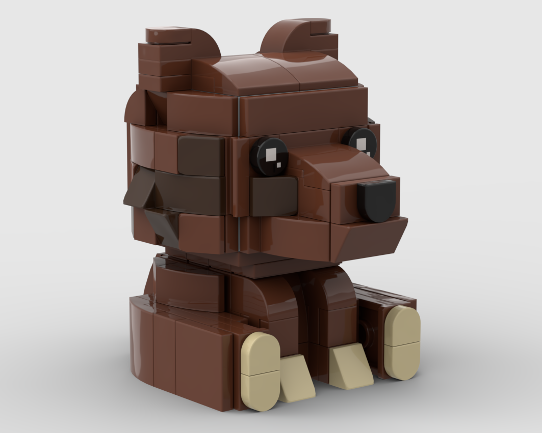 Brown Bear Brickhead