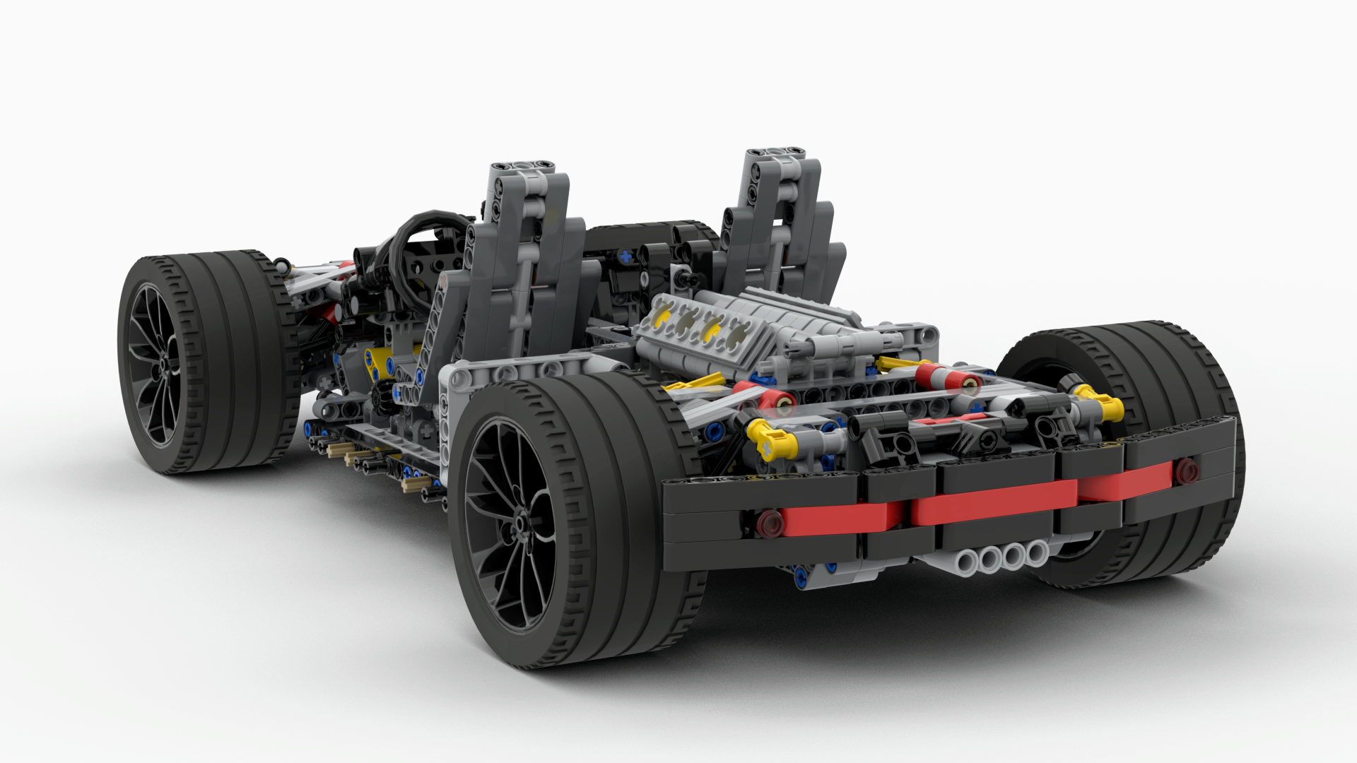 Flat AWD chassis