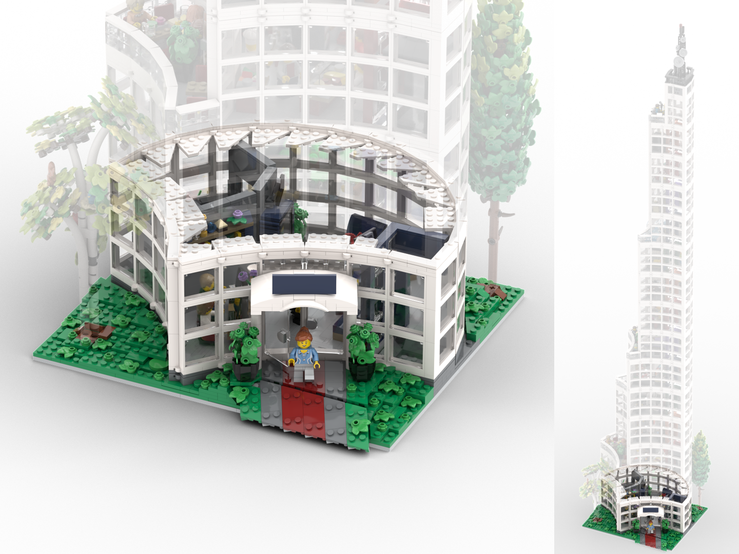 Brickman Tower: Scenery &amp; Lobby (1⁄9)