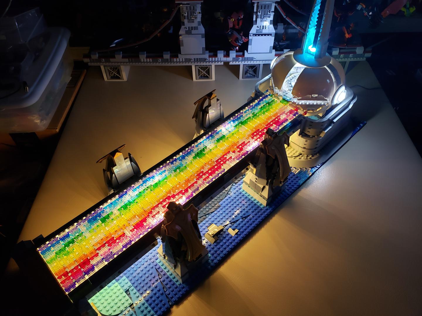 Marvel Thor Bifrost bridge( Complete )Asgard