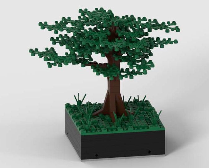 Modular Terrain - Grass with Tree