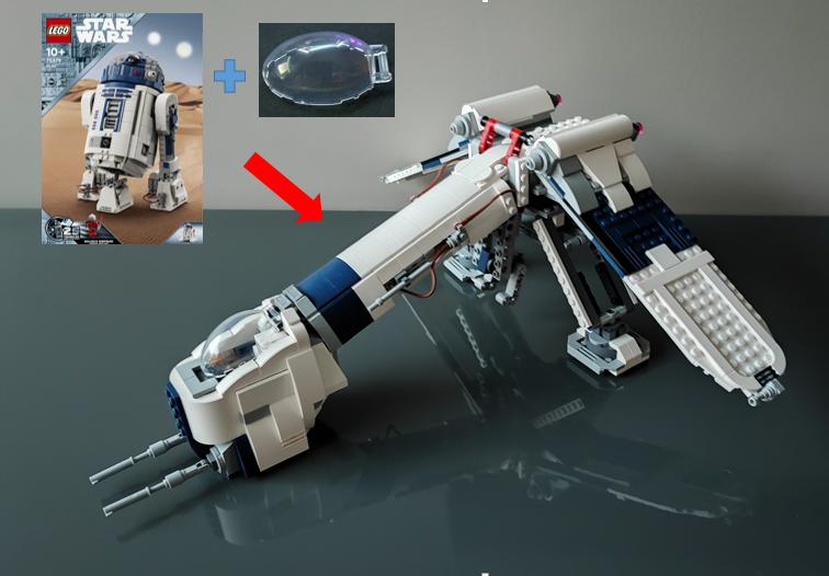 75379 Dropship - R2-D2 modification