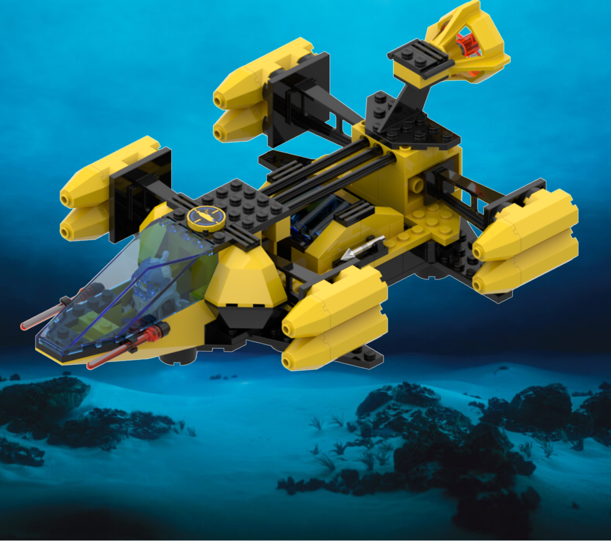 "6897" Aqua-rebel Hunter