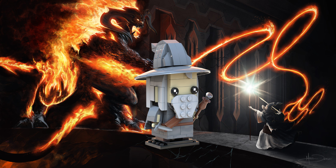 LOTR Brickheadz - Gandalf