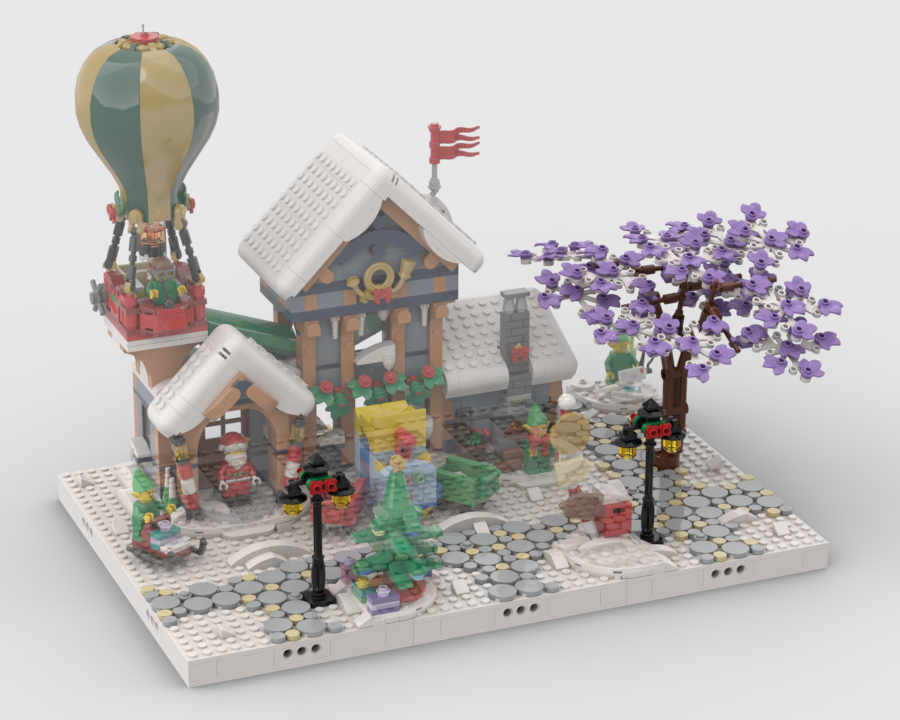 Winter Village - Display for set 10339 - Santa's Post Office