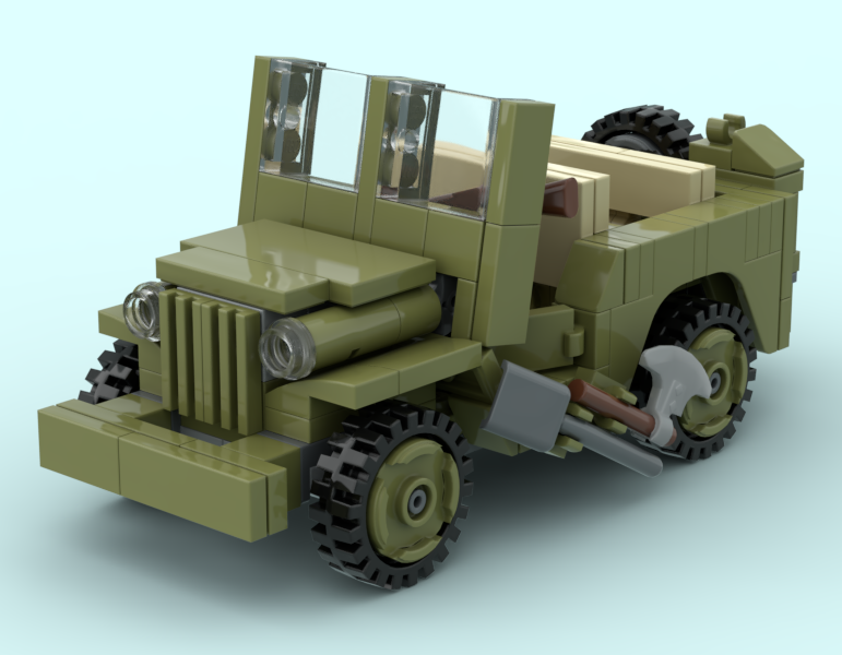 Willys/Ford Jeep - Olive Green