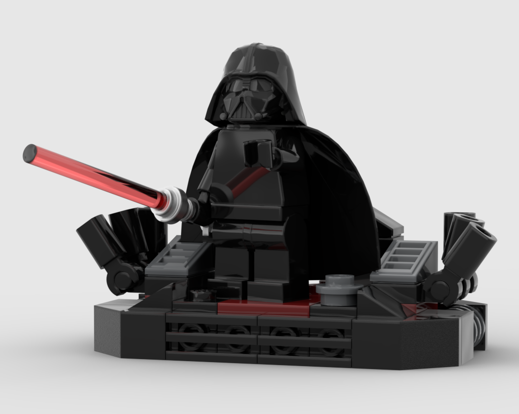 Darth Vader Minifigure Stand alternate build