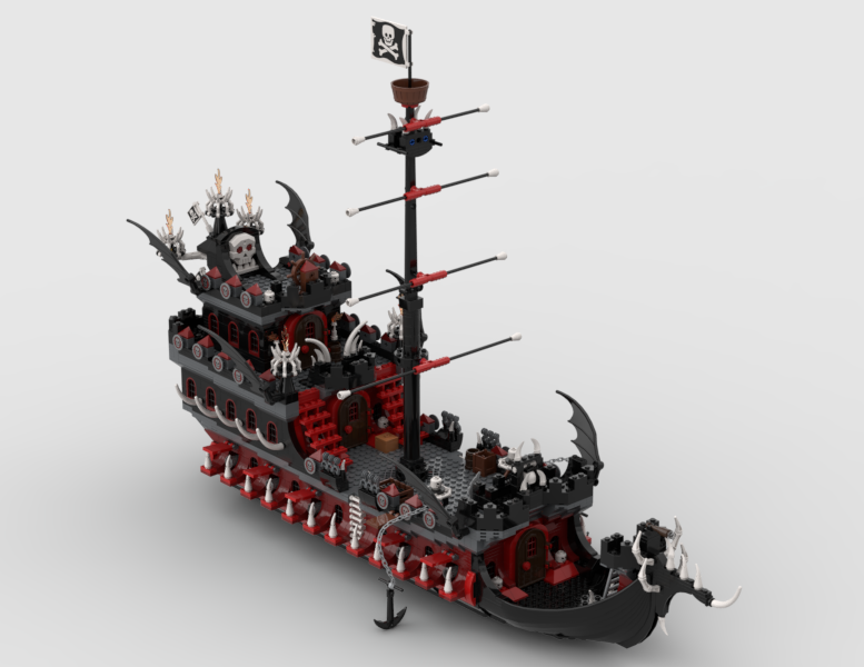 Castle Tribute: Skeleton Warship