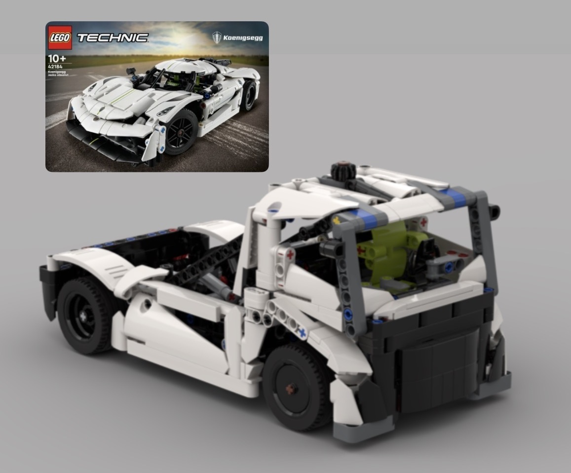 VOLVO Iron Knight (white) alternate build