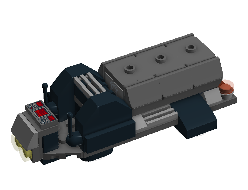 Cargo Transporter - 75312 - Boba Fett's Starship MOC