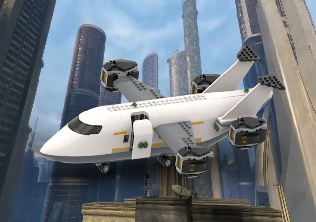 DC Super-Villains Lex Private Jet