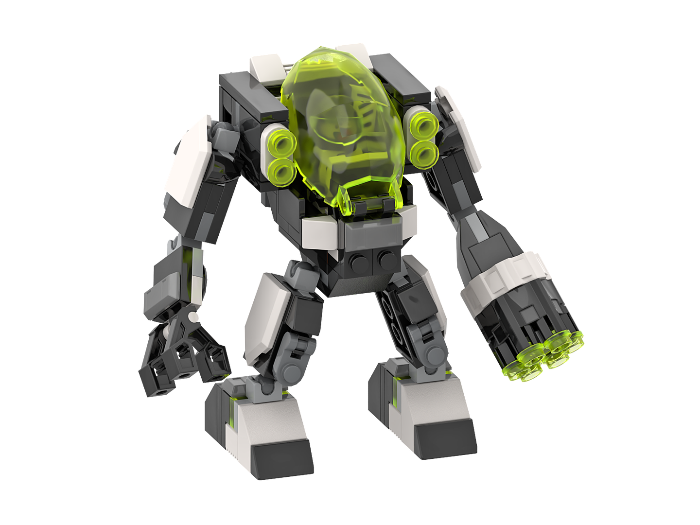Blacktron II: Prowler Mech - (60428-1 Modification)