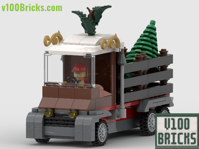 Christmas Tree Delivery Truck